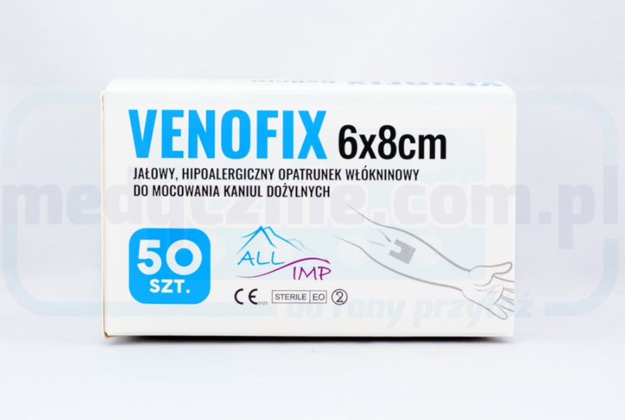 VENOFIX Venflonpflaster 6*8cm 50Stück